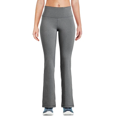 Athletic Works Women's Interlock knit Core Yoga Pant Grey, Sizes XS-XXL