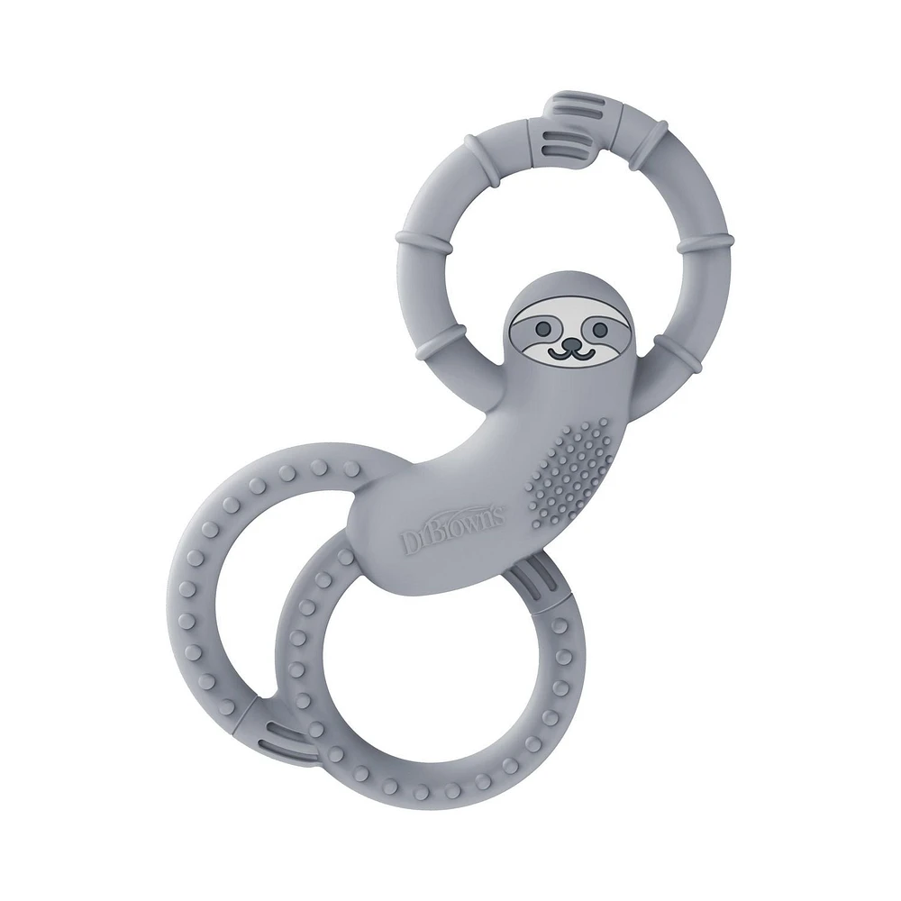 Dr. Brown’s™ Flexees™ Sloth Teether Grey