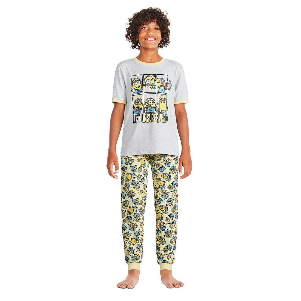 Minions Boys' Pajama 2-Piece Set