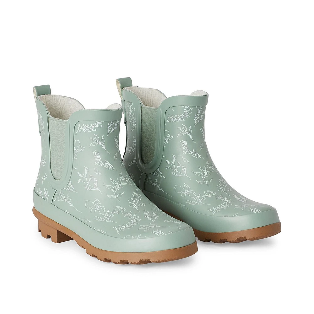 Bottillons de pluie Time and Tru pour femmes Pointures 6-10