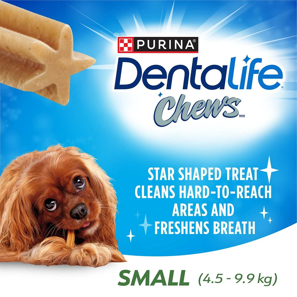 DentaLife Chews Gâteries Pour Petits Chiens Pour les Soins Buccodentaires Quotidiens 248-595g