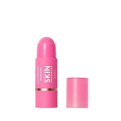 Trublend Skin Enhancer Balm Blush Stick, Vegan Formula, Easy to Use, Glides on Effortlessly, Non-Greasy, Doesn't Crease