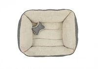 Vibrant Life Medium Cuddler Dog Bed with Toy