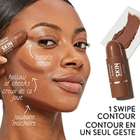 Trublend Skin Enhancer Balm Stick Contour Stick, formule végétalienne, facile à utiliser, glisse sans effort, non gras, ne se froisse pas Glissez et brillez