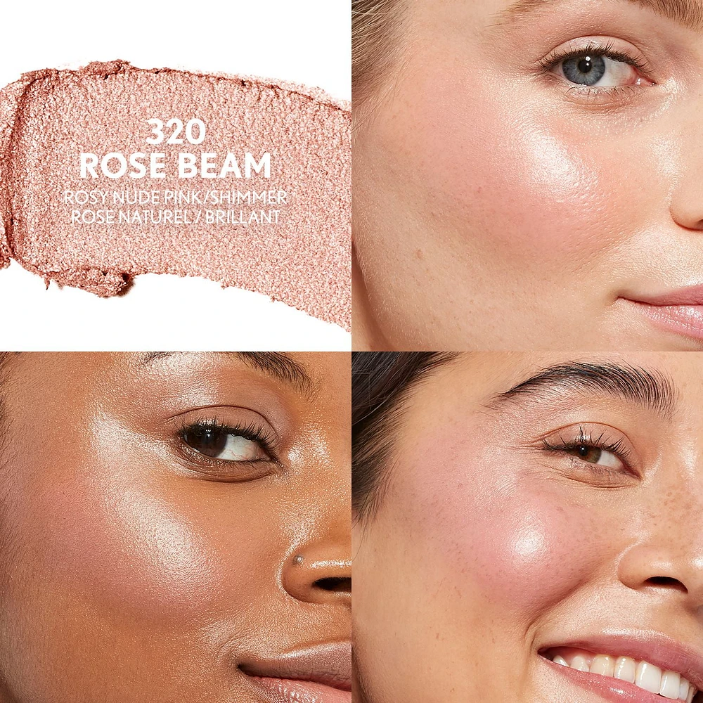 Trublend Skin Enhancer Balm Stick Highlighter, Vegan Formula, Easy to Use, Glides on Effortlessly, Non-Greasy, Doesn't Crease, Glide, glow & go
