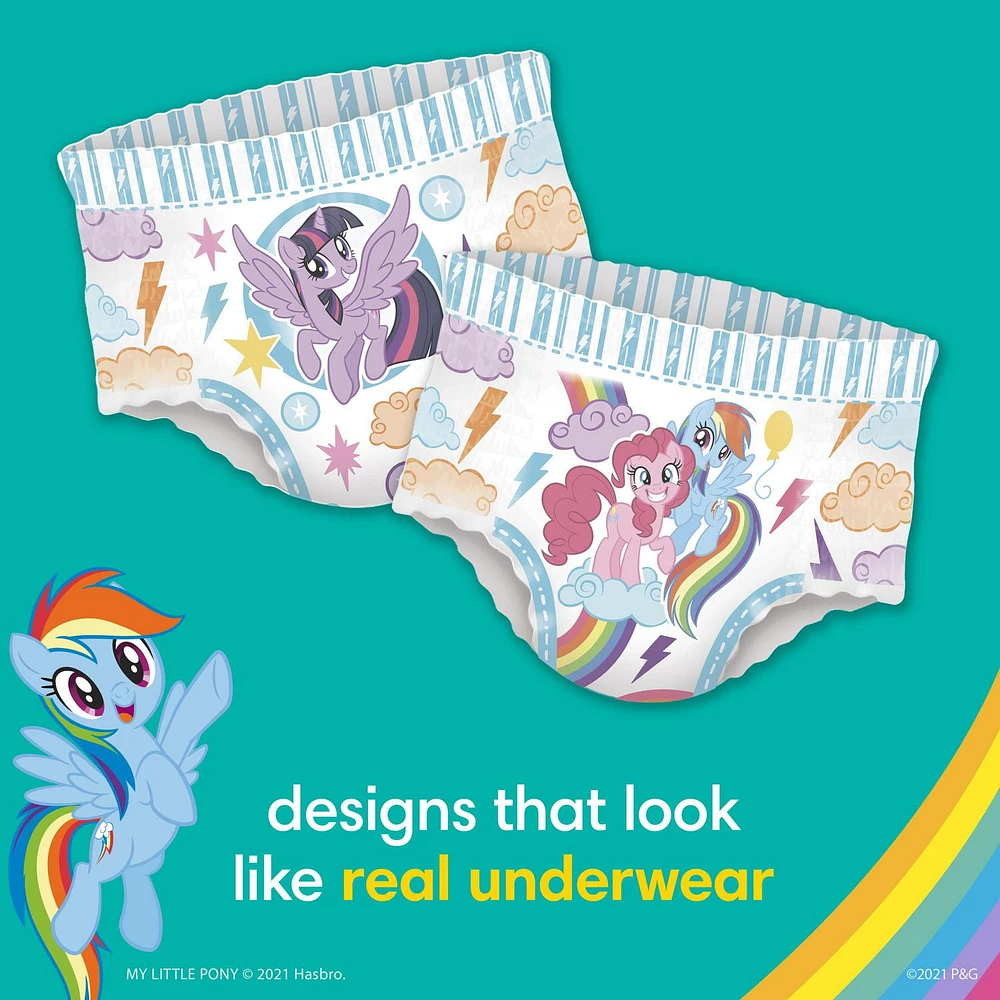 Sous-vêtements d’entraînement Pampers Easy Ups SUPER POUR FILLES 46CT
