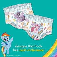 Sous-vêtements d’entraînement Pampers Easy Ups SUPER POUR FILLES 46CT
