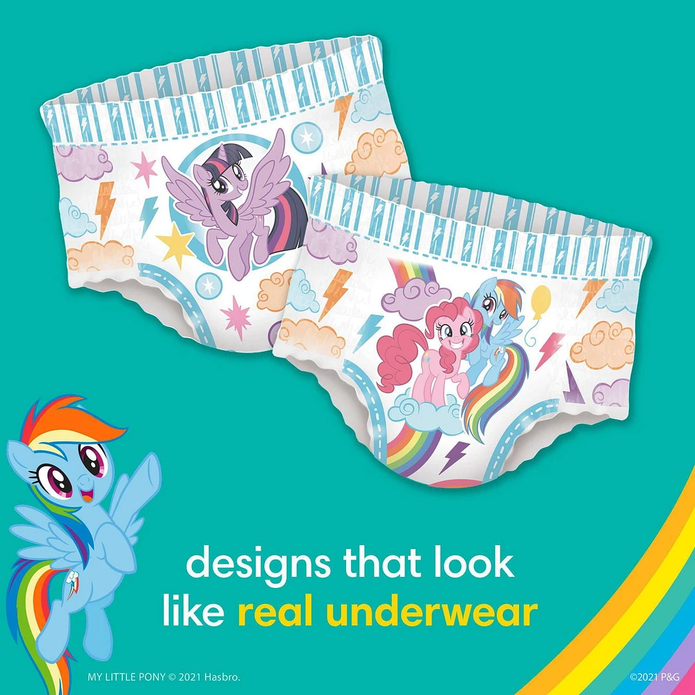 Sous-vêtements d’entraînement Pampers Easy Ups SUPER POUR FILLES 46CT