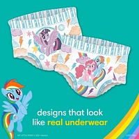Sous-vêtements d’entraînement Pampers Easy Ups SUPER POUR FILLES 46CT