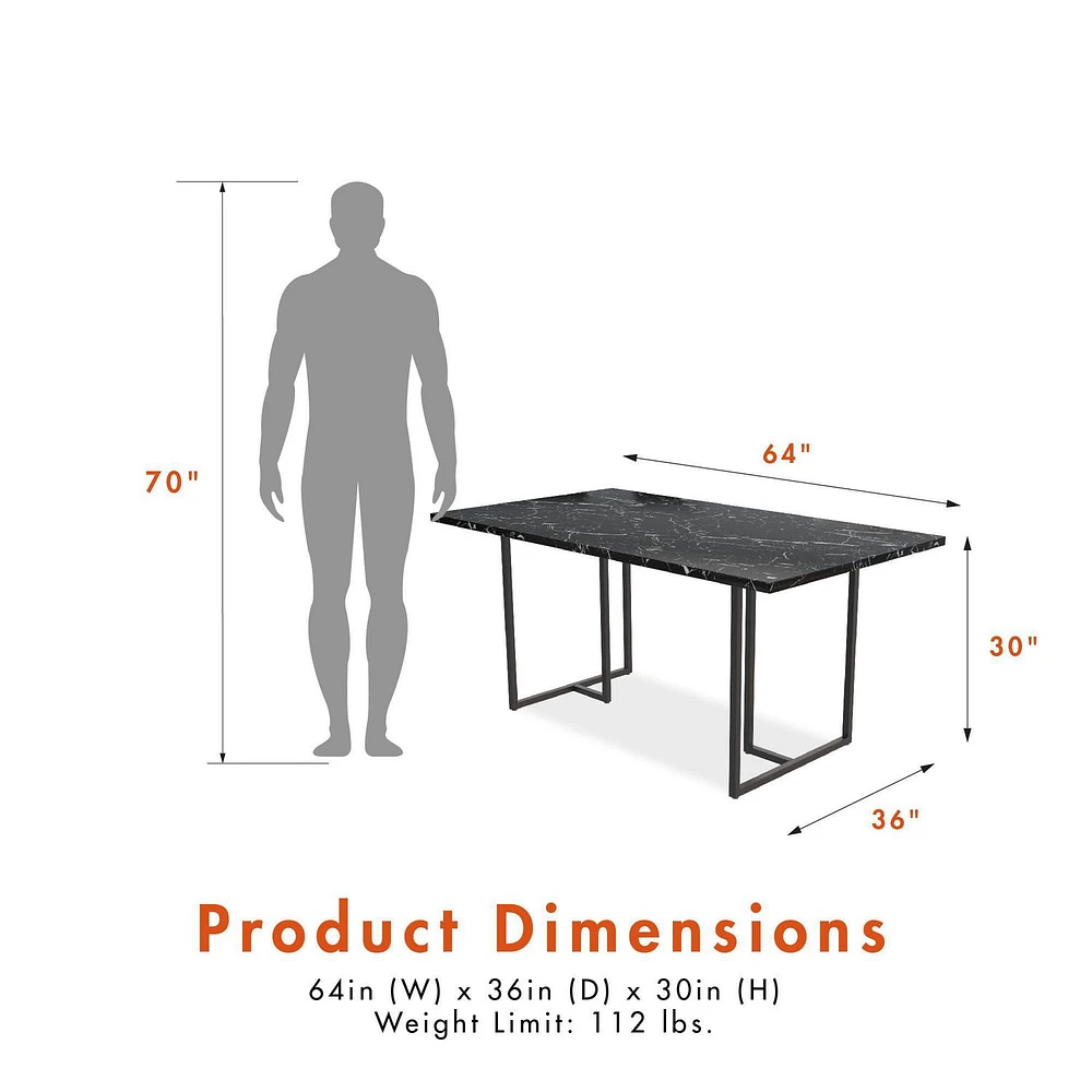 CosmoLiving Astor Dining Table