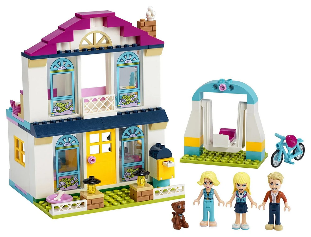 LEGO Friends 4+ Stephanie’s House 41398 Toy Building Kit (170 Pieces), Includes 170 Pieces, Ages 4+