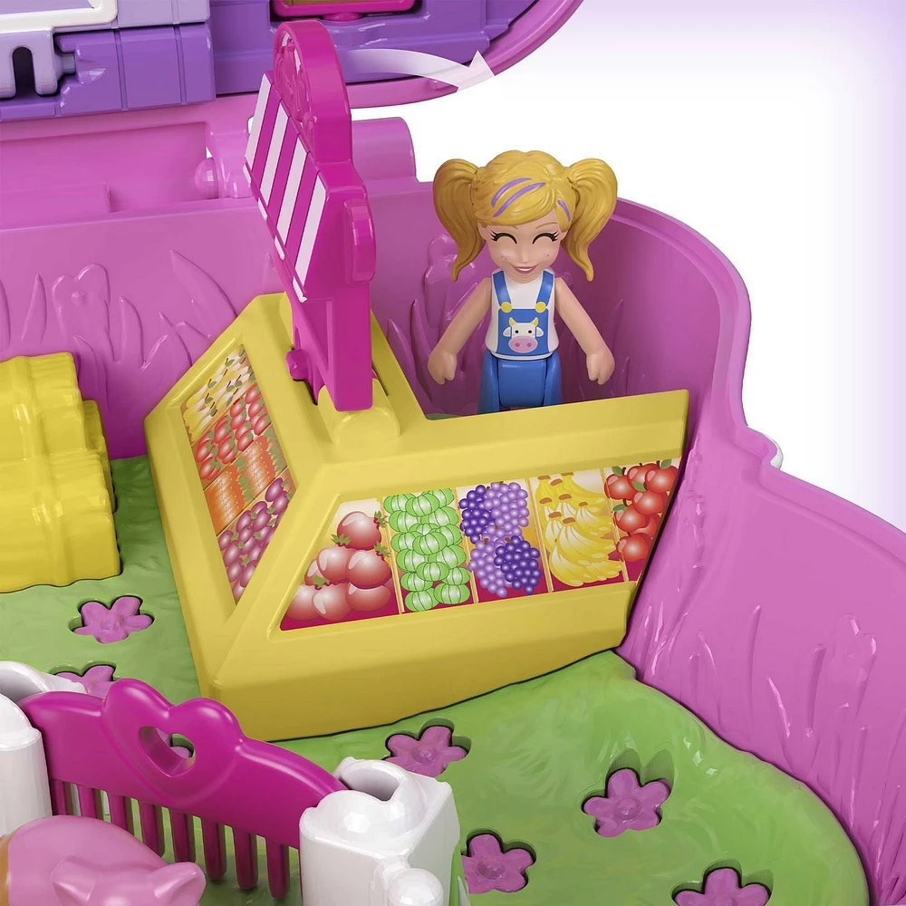 Polly Pocket On the Farm Piggy Compact