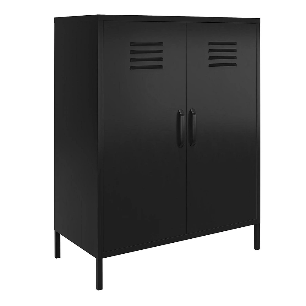 Systembuild Evolution Mission District 2 Door Metal Locker Storage Cabinet