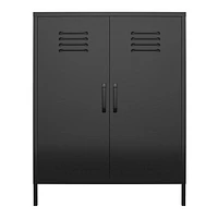 Systembuild Evolution Mission District 2 Door Metal Locker Storage Cabinet