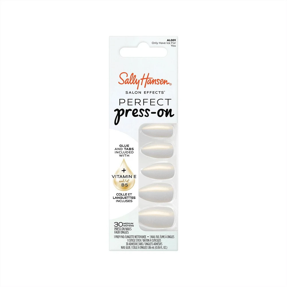 Faux ongles à coller Salon Effects Perfect Press Ons, Manucure sans danger, Faciles à appliquer Manucure sans danger