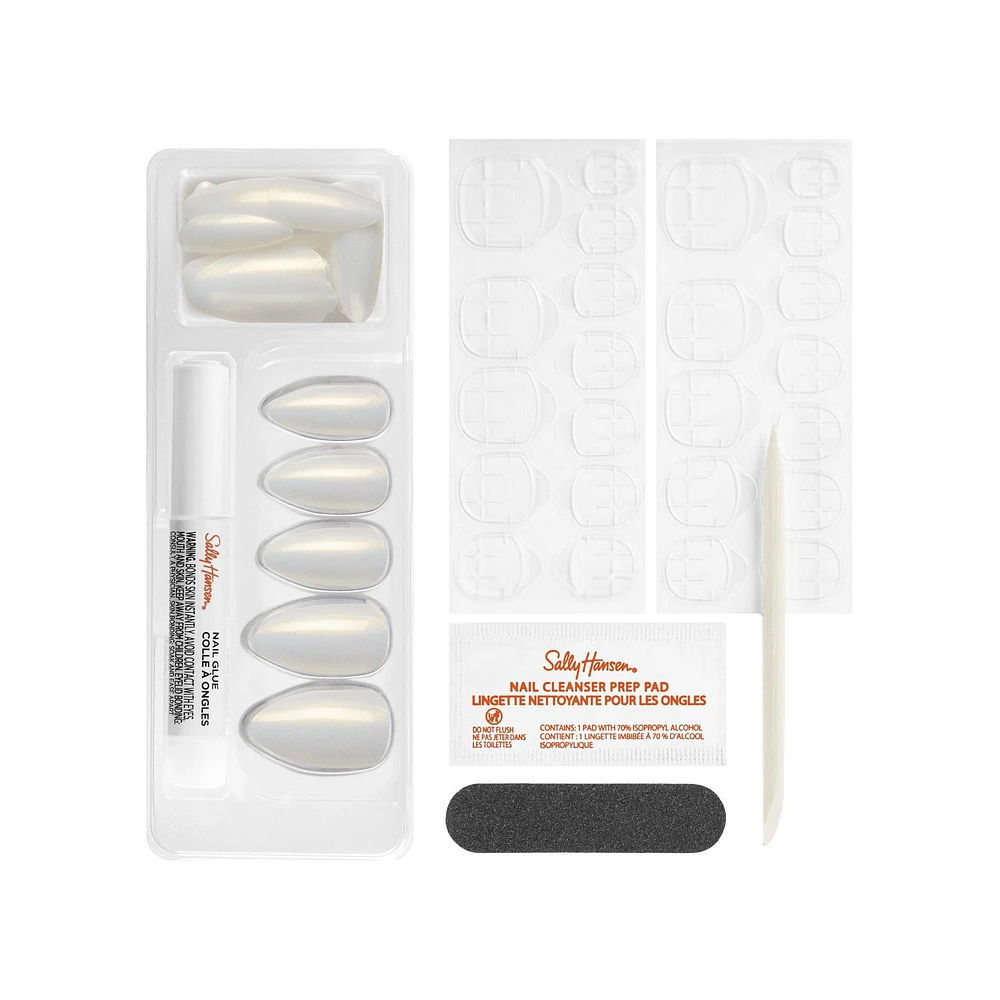 Faux ongles à coller Salon Effects Perfect Press Ons, Manucure sans danger, Faciles à appliquer Manucure sans danger