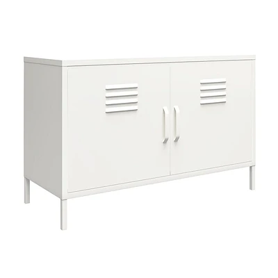 Systembuild Evolution Mission District 2 Door Metal Locker Accent Cabinet