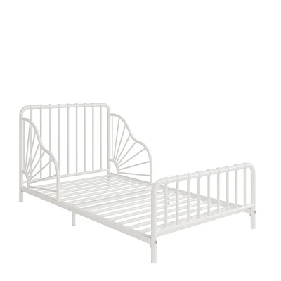 Little Seeds Quinn Whimsical Metal Toddler Bed