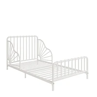 Little Seeds Quinn Whimsical Metal Toddler Bed