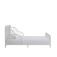 Little Seeds Quinn Whimsical Metal Toddler Bed