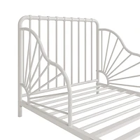 Little Seeds Quinn Whimsical Metal Toddler Bed