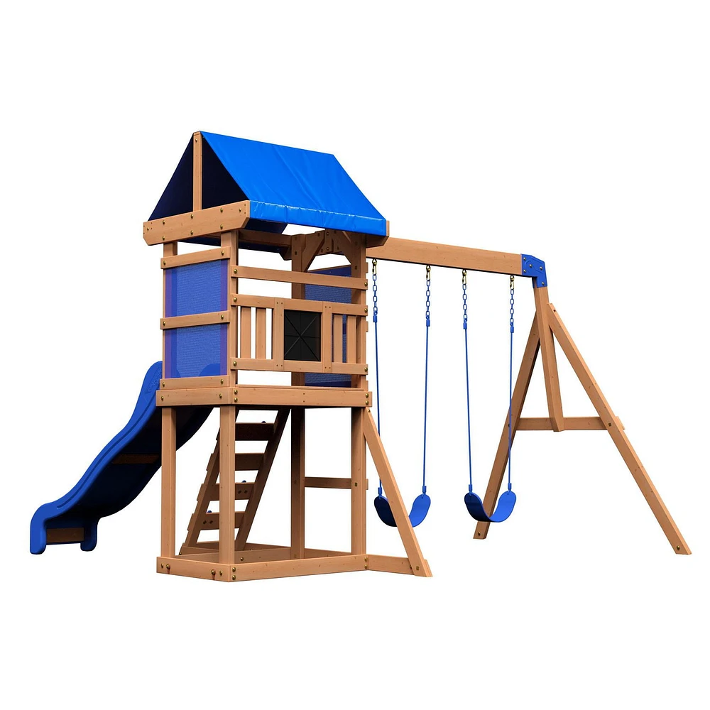 Backyard Discovery Aurora Cedar Swing Set