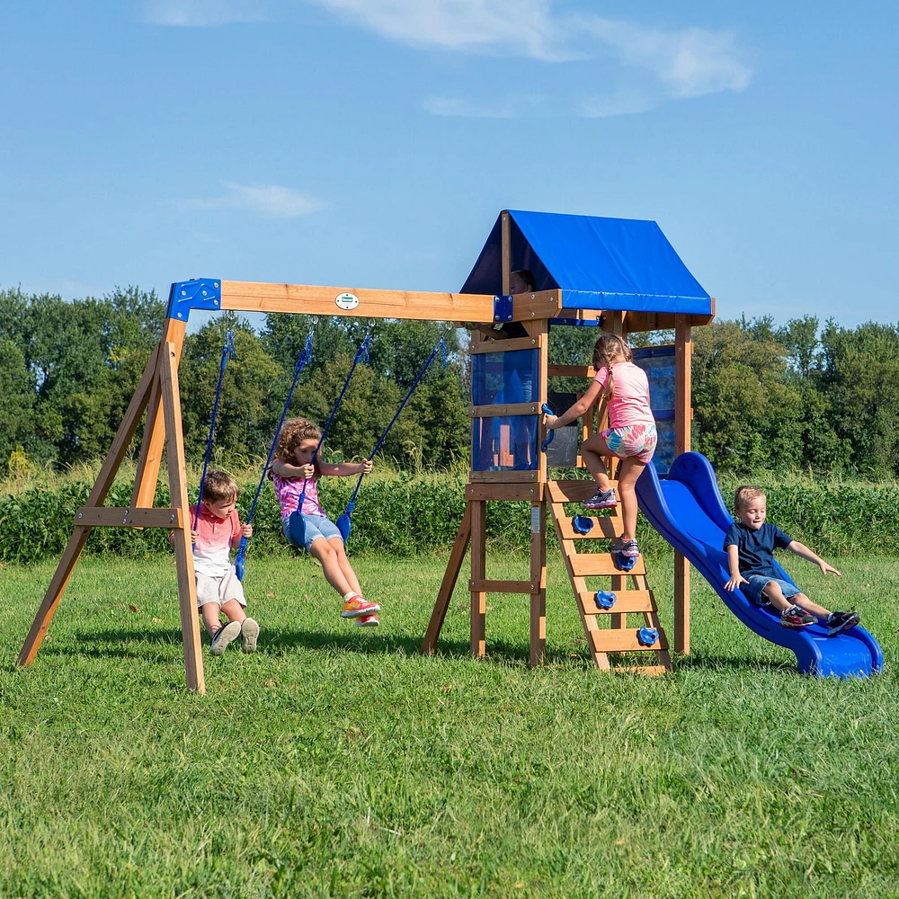 Backyard Discovery Aurora Cedar Swing Set