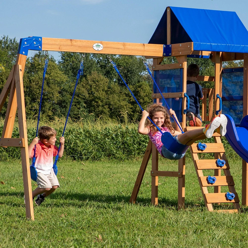 Backyard Discovery Aurora Cedar Swing Set