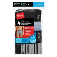 Boxer Brief Ringer pour homme Hanes Pack de 4