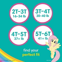 Pampers Easy Ups Girls Training Underwear, Super Pack, Sizes 2-6, 74-46 Count