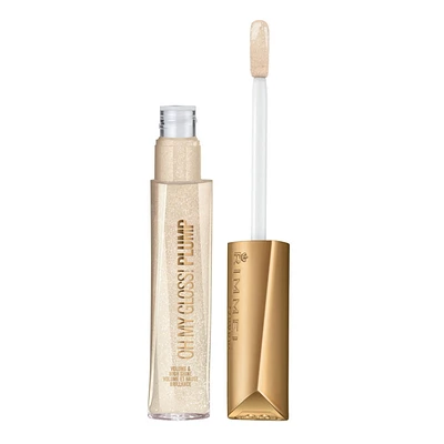 Rimmel Oh My Gloss! Lip Plump, infused with cinnamon oil, camphor, and capsicum, for volume & high shine, 100% Cruetly-Free, Plumping, high shine lip gloss