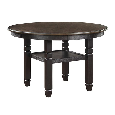 Topline Home Furnishings Round Dining Table