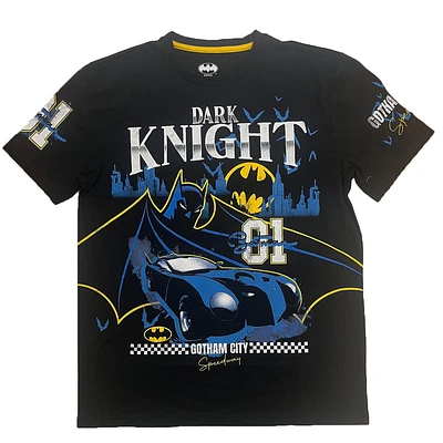 Batman Mens Gotham Speed Short Sleeve Crew