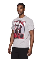 AND1 Mens Extreme Perspective Short Sleeve Graphic Tee