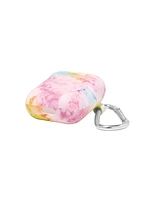 CLAIRES AIRPOD CASE RAINBOW MARBLE