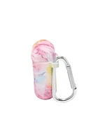 CLAIRES AIRPOD CASE RAINBOW MARBLE