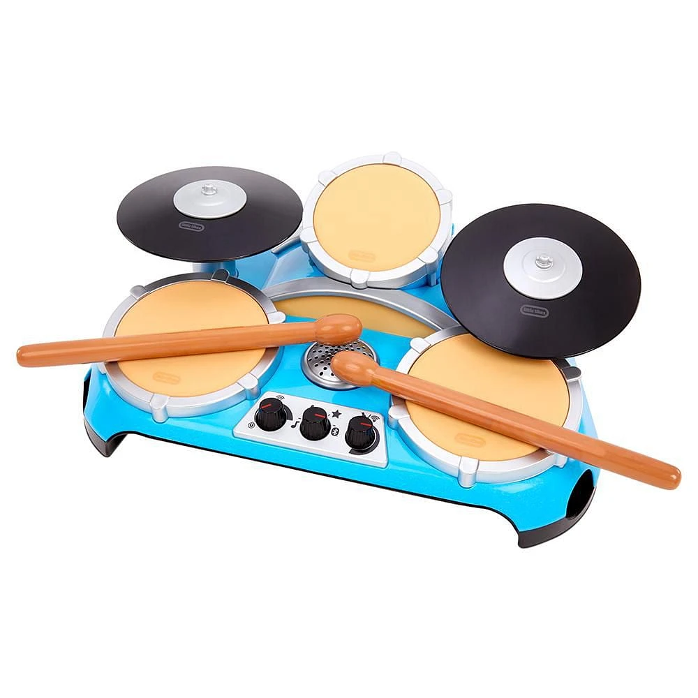 My Real Jam Drum Set, Toy Drums with Drumsticks and Case, for Ages 3+