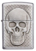 Zippo 200 Skull with Brain Surprise (29818)