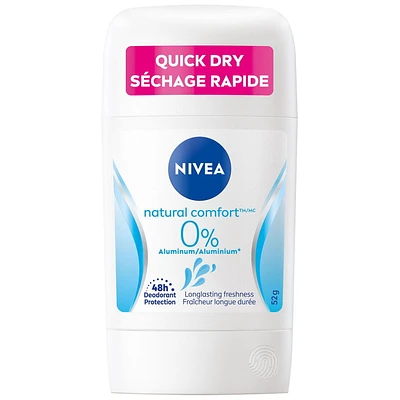 NIVEA Natural Comfort Aluminum Free Deodorant Stick