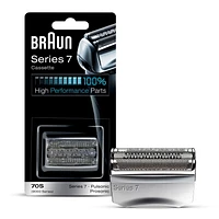 Braun Series 7 70S Electric Shaver Head Replacement Cassette – Silver, 1CT
