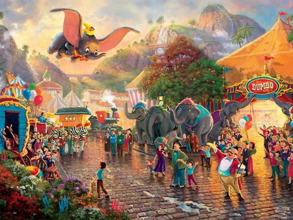 Ceaco Thomas Kinkade Disney - Dumbo - 750 Piece Puzzle