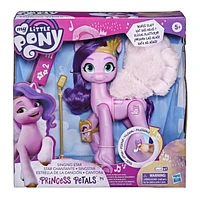 My Little Pony: A New Generation Movie Singing Star Princess Petals - 6-Inch Pink Pony that Sings and Plays Music, Toy for Kids Age 5 and Up