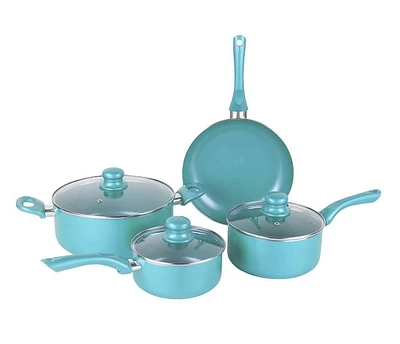 Brentwood 7-Piece Aluminum Non-Stick Cookware Set