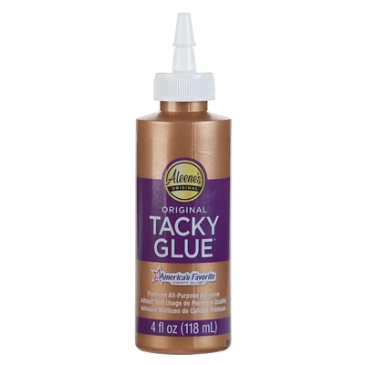 Aleene's Original Tacky Glue 4 fl oz, Premium all-purpose adhesive