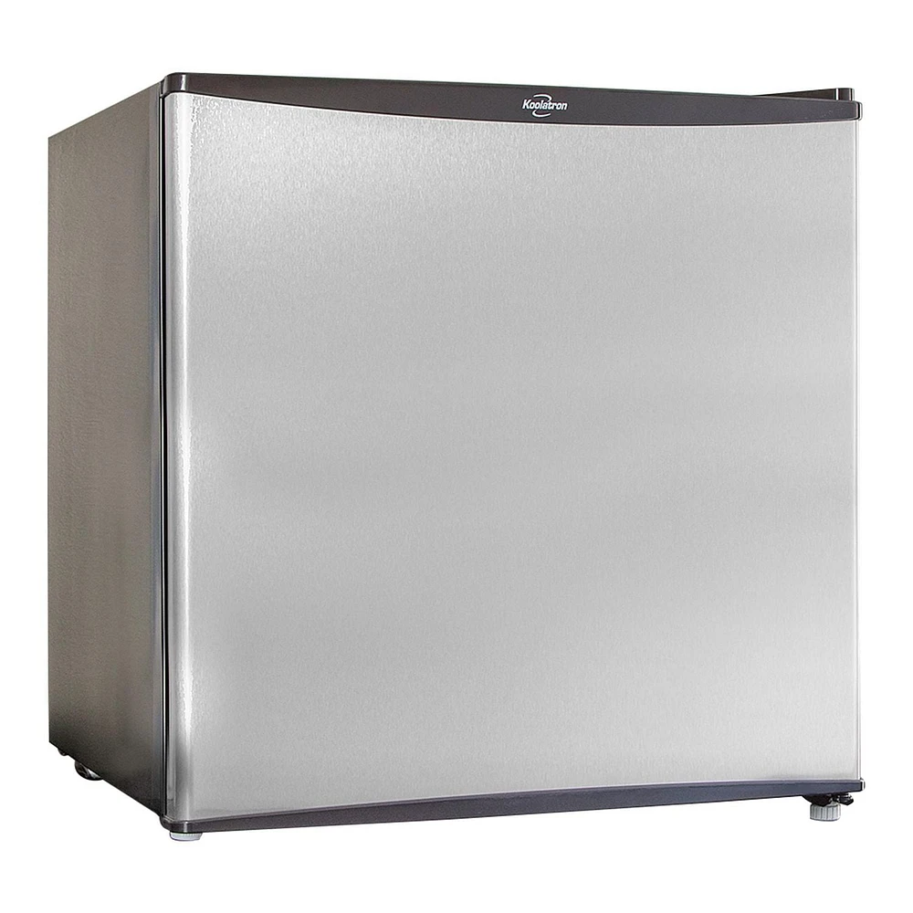 Koolatron 1.6 cu.ft Stainless Steel Compact Fridge with Freezer (44L)