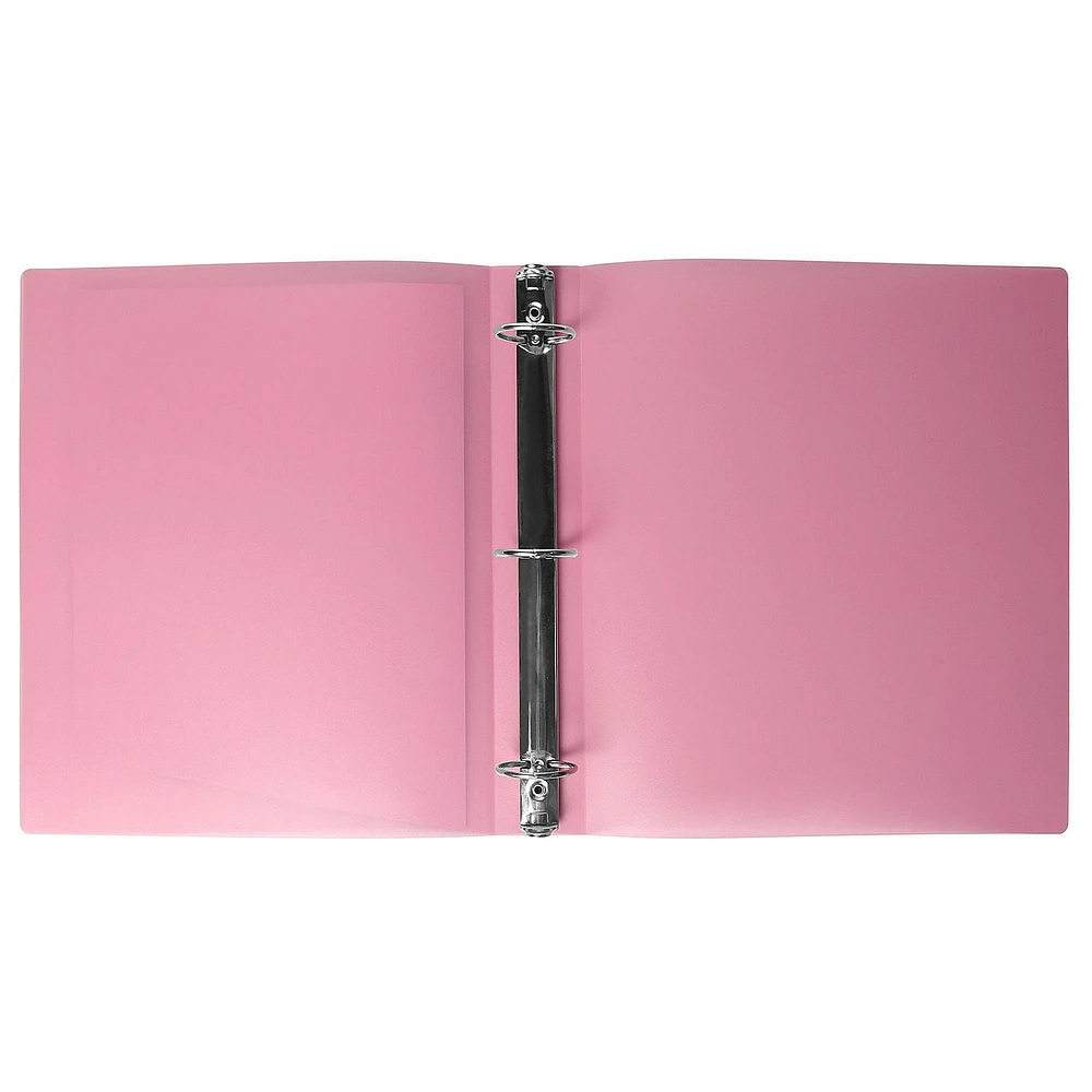 Pen+Gear Metallic Poly View Binder