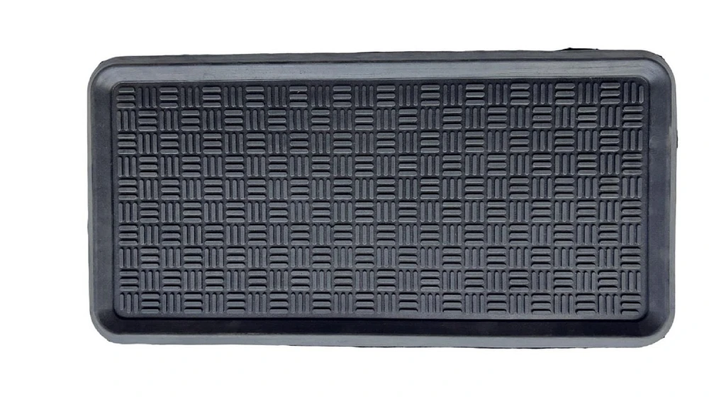 Boot Tray Rubber Mat, Black – 16 Inch x 32 Inch, Durable and Waterproof for Indoor/Outdoor Use