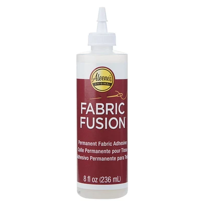 Aleene's Fabric Fusion Permanent Fabric Adhesive 8 fl oz, Permanent fabric adhesive