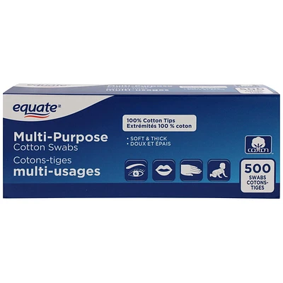 Cotons-tiges multi-usages Equate Paquet de 500