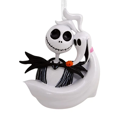 Hallmark Christmas Ornament (Disney Tim Burton's The Nightmare Before Christmas Jack Skellington and Zero)